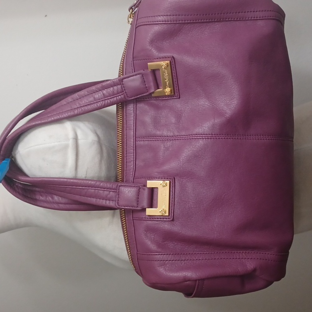 Beautiful Rough Rose's leather top handle bag - Picture 6 of 8